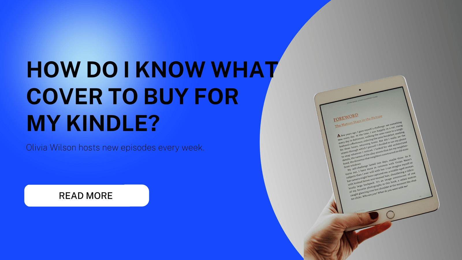 How do I know what cover to buy for my Kindle?