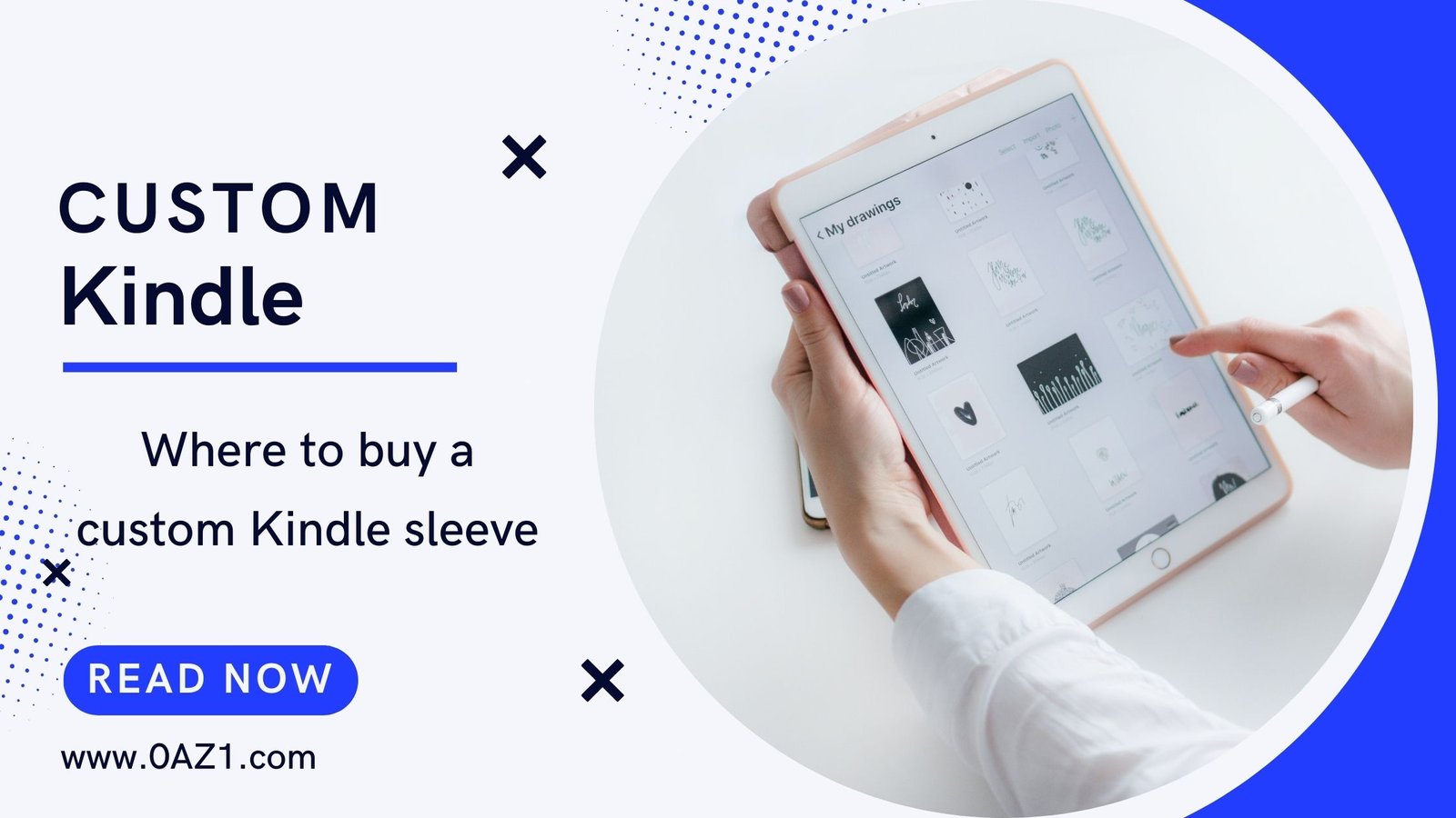 Where to buy a custom Kindle sleeve